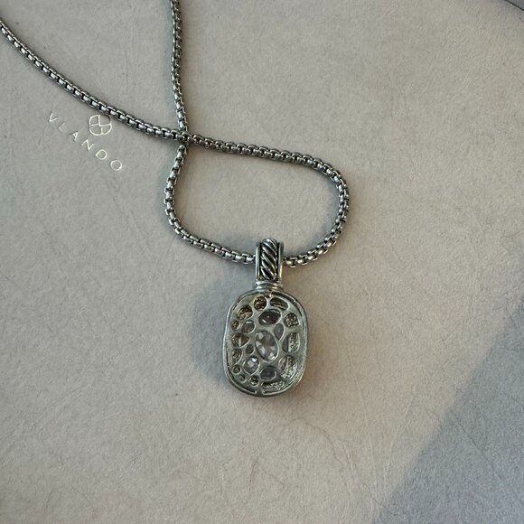 Adjustable length David Yurman costume jewelry necklace - Picture 4 of 6